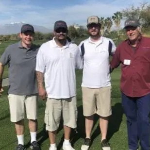 Drive Against Hunger Golf Tournament Players