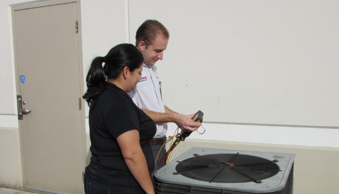 Hydes Technician Ac Check
